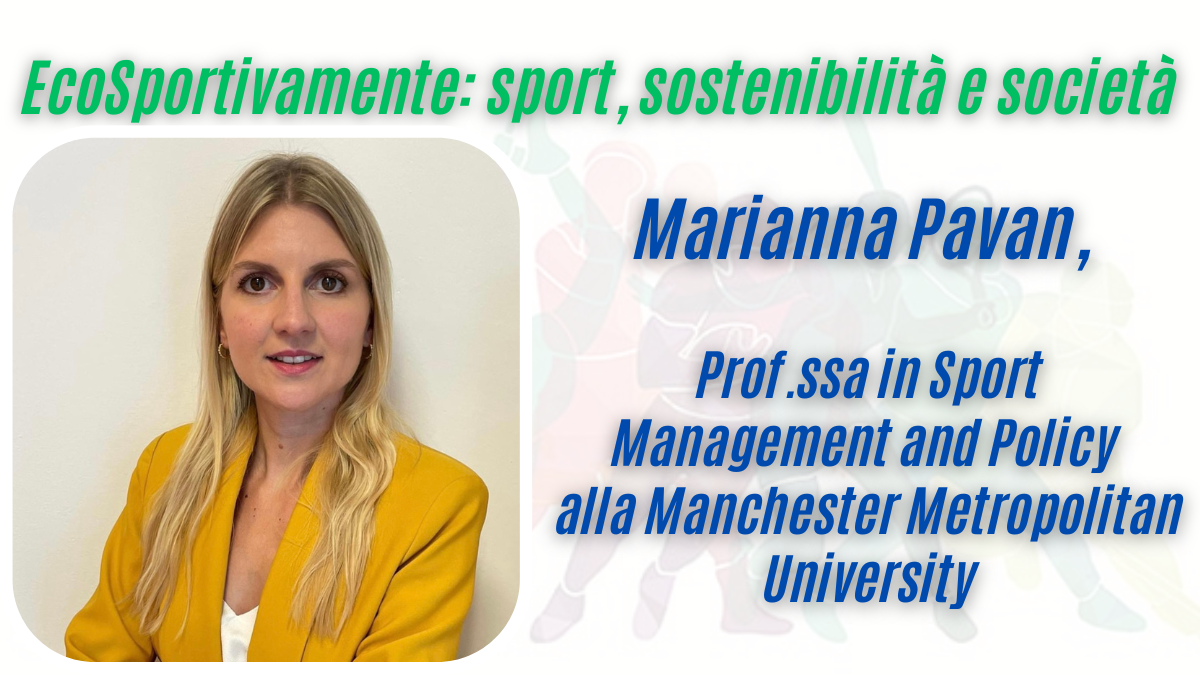 Sport e Ambiente: l'intervista a Marianna Pavan